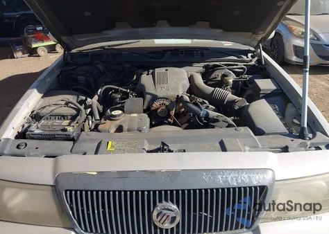 2003 Mercury Grand Marquis Gs from USA, damaged, VIN 2MEFM74W83X688078